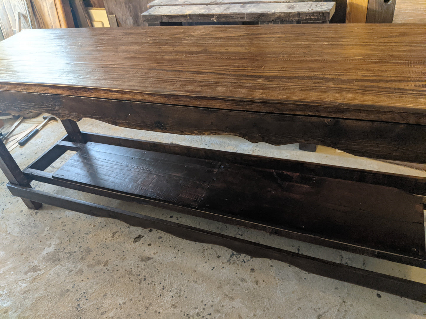 Entry table Large display