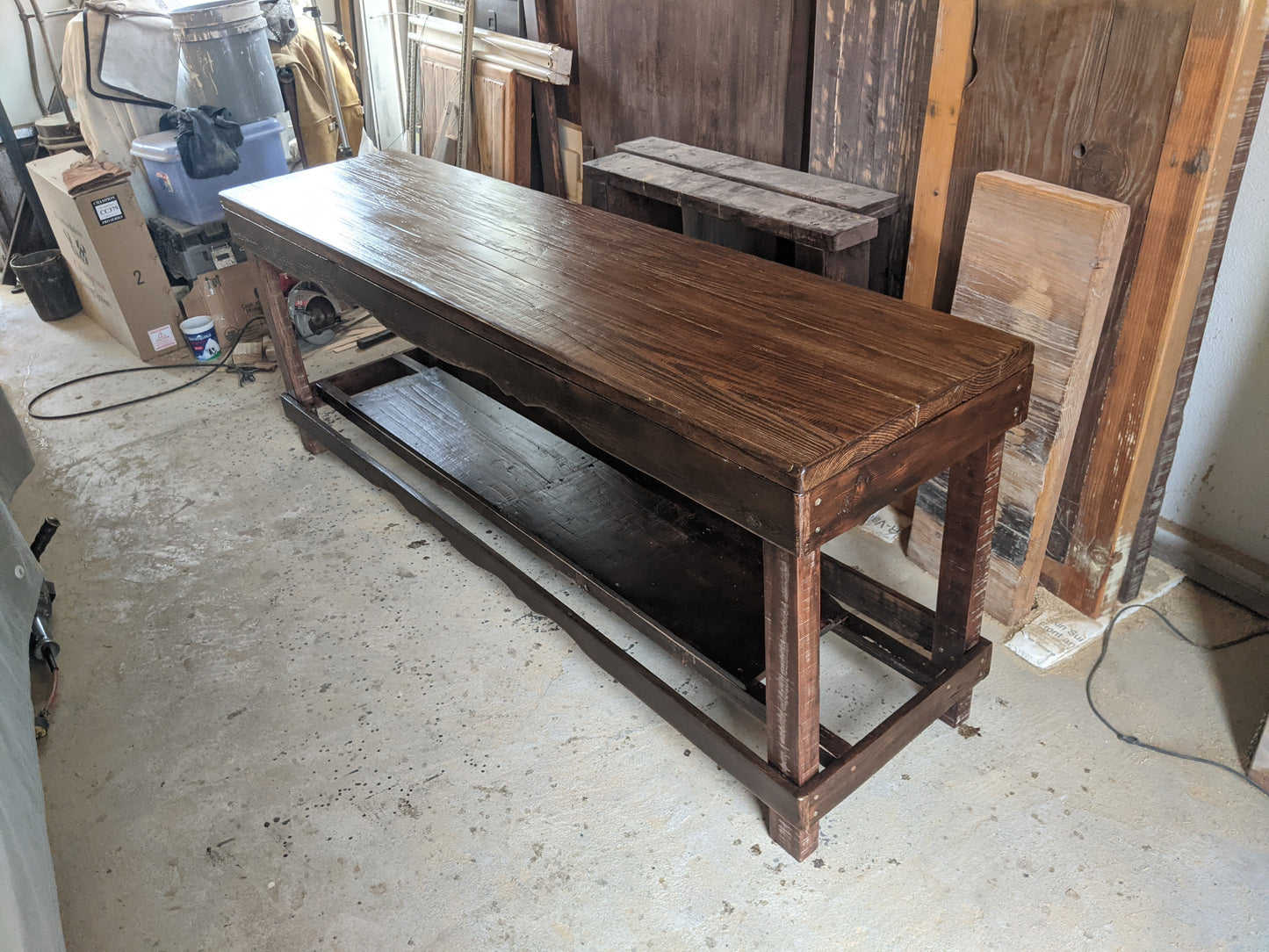 Entry table Large display