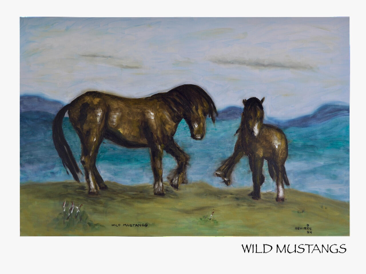 Wild Mustangs Print