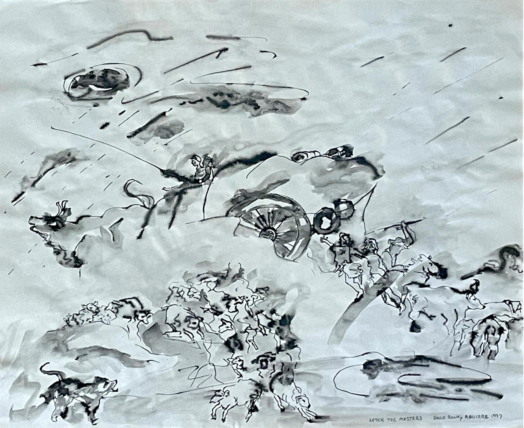 Original India ink on drawing paper 1997