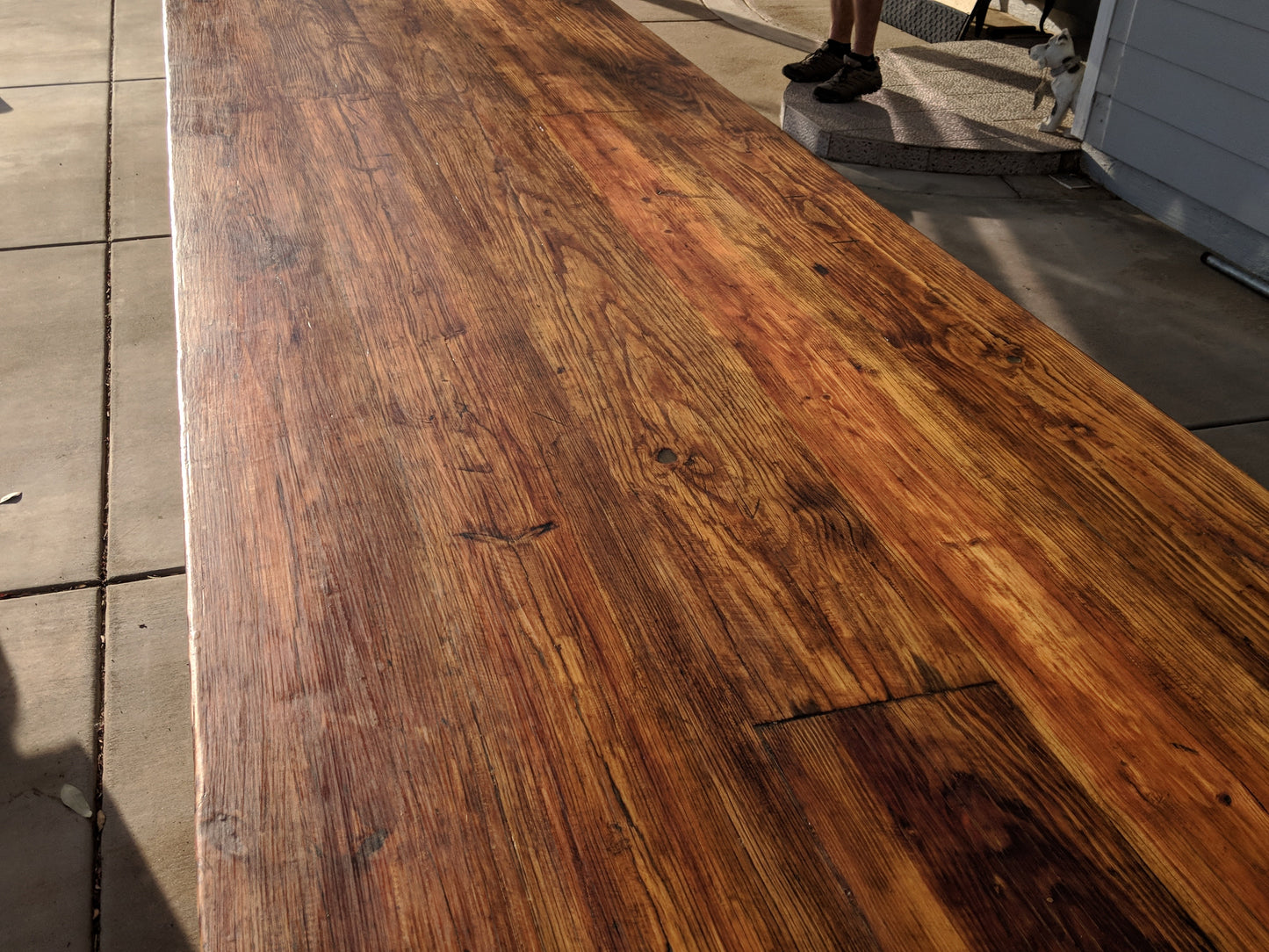 12 foot Dining Table 100% Reclaimed Wood