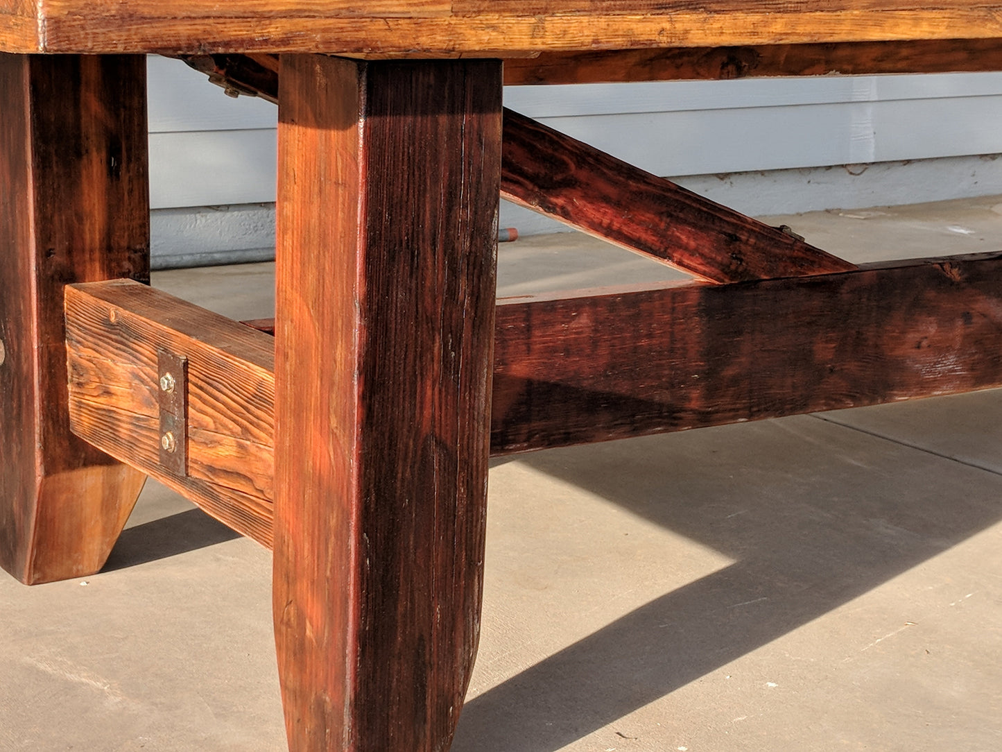 12 foot Dining Table 100% Reclaimed Wood