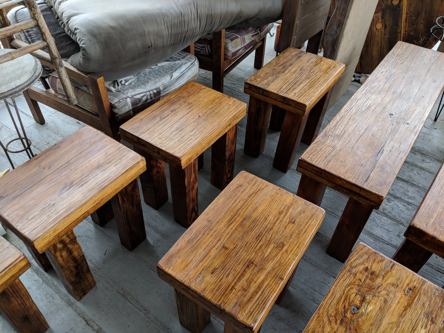 12 foot Dining Table 100% Reclaimed Wood