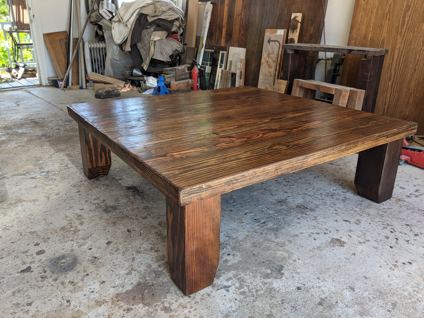 Coffee Table dark square