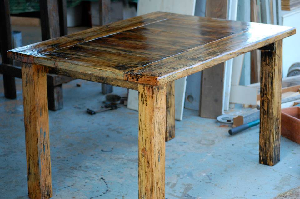 Bamboo look - Dining table