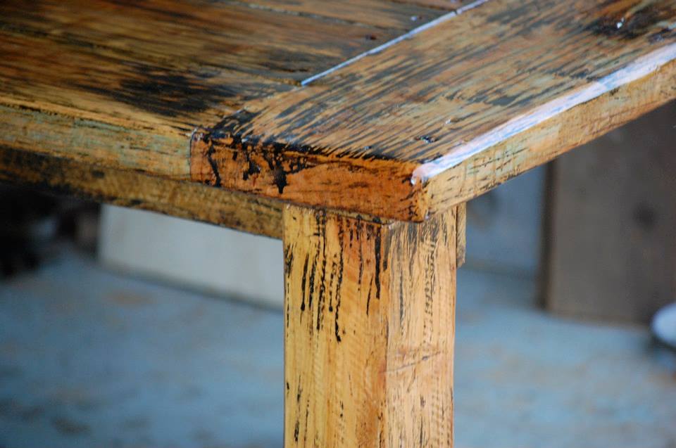 Bamboo look - Dining table